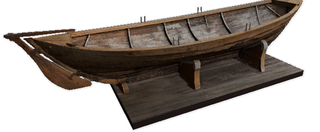 3D boat model
