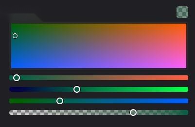 color plane widget