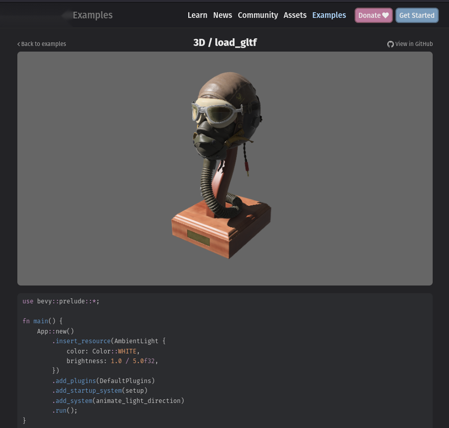 examples page