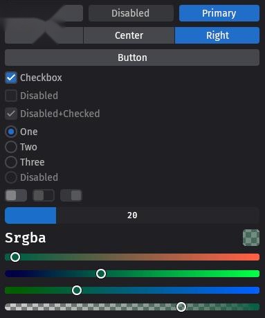 feathers widgets