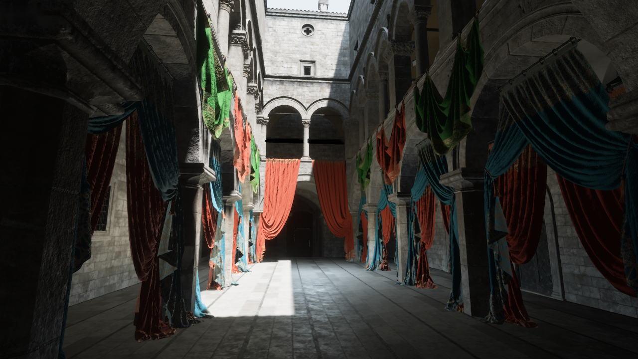 processed sponza