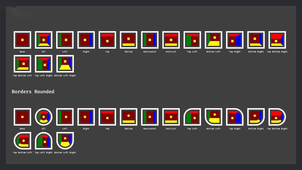ui border colors